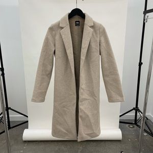 ZARA Open Fleece Coat size Small